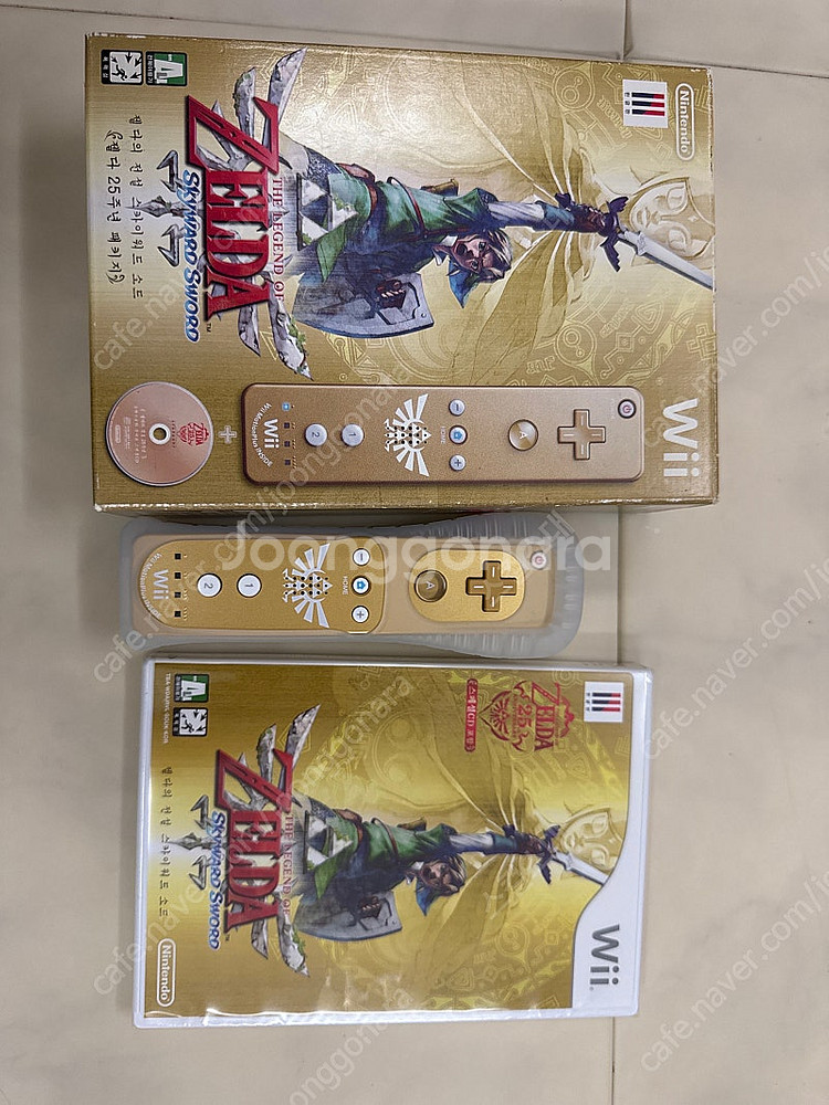 Wii 젤다의전설 스카이워드 미개봉 한정판 판매합니다--0