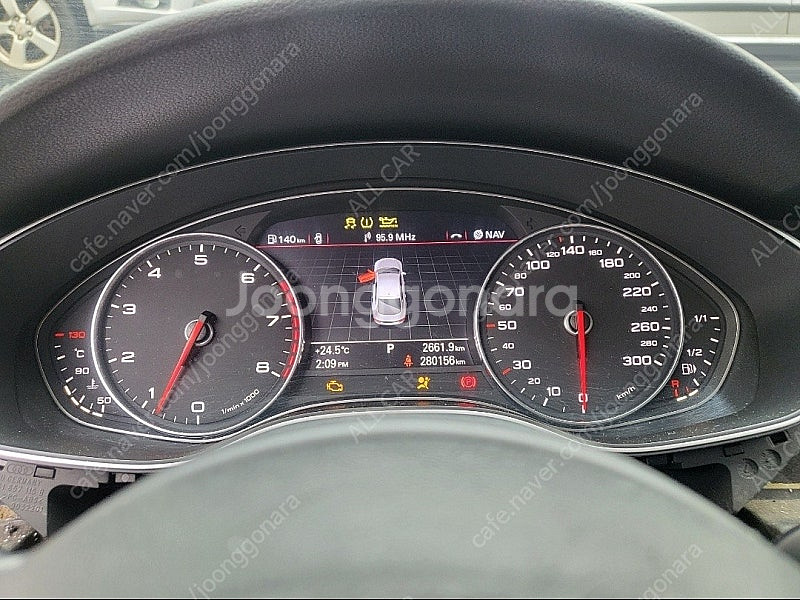 2785 아우디A7 전기형 순정 계기판 280158KM...--0