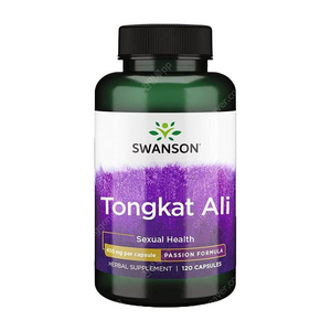 Swanson Tongkat Ali 스완슨 통갓알리 400mg 120캡슐 3개