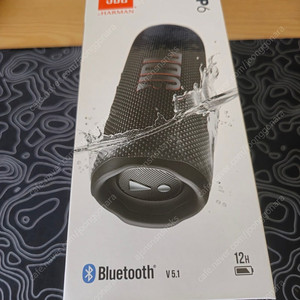 JBL FLIP6 플립6 블랙 미개봉 블루투스 스피커