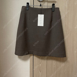 망고매니플리즈 Merino wool skirt 라이트 브라운 S 새상품