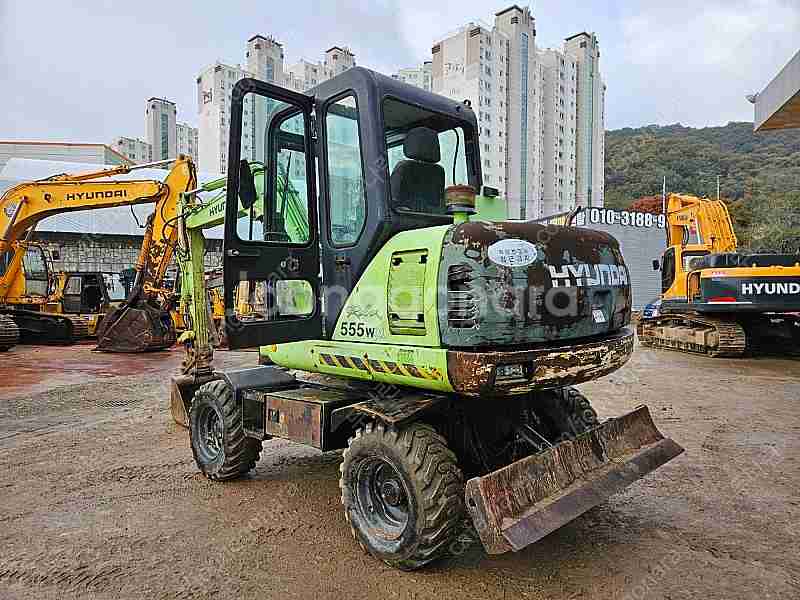 동영상추가 현대 R555W M 2004년식 중고굴삭기 ...--4