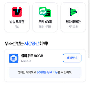 네이버 플러스 멤버십 쿠키 49개 디지털 콘텐츠