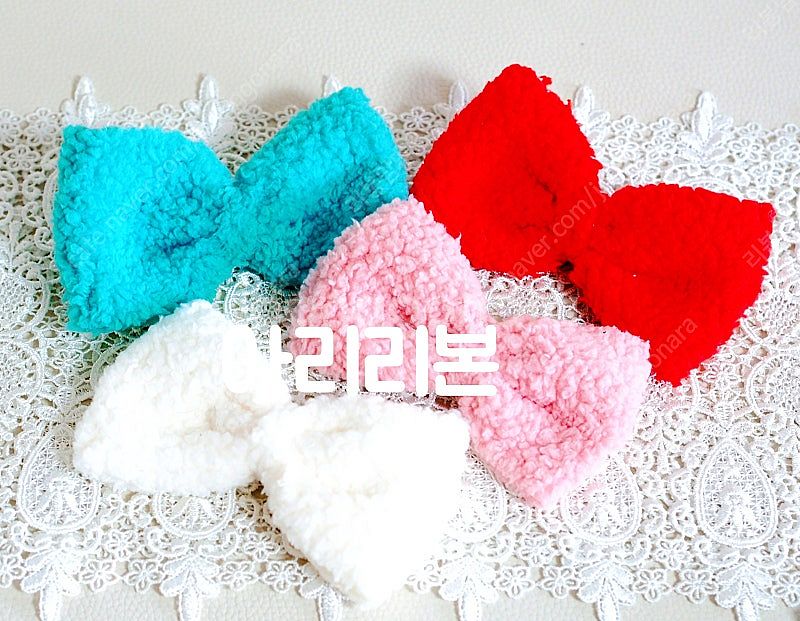유아 아동 겨울헤어핀--7
