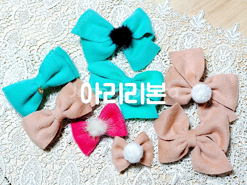 유아 아동 겨울헤어핀--8