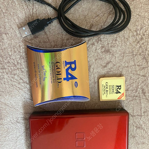 닌텐도DS lite 크림슨블랙 색상 팔아요~