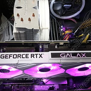 갤럭시 RTX 3080Ti EX OC제품 화이트 박스풀