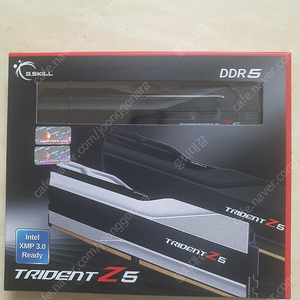 [미개봉 정품] G.SKILL DDR5-6000 CL30 TRIDENT Z5 RGB J 패키지 (64GB(32Gx2)) 판매합니다.