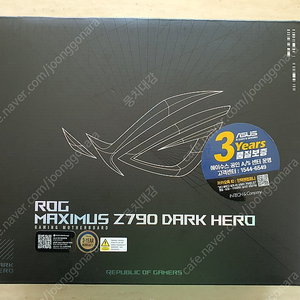 [거의새것] ASUS ROG MAXIMUS Z790 DARK HERO 인텍앤컴퍼니 막시무스 다크히어로