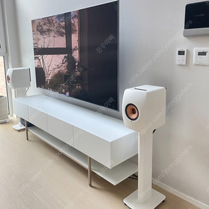 KEF LS50 W2(화이트색상)/KEF LS50 전용 스탠드