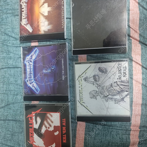 메탈리카 Metallica 1집에서 5집까지 일괄 시디 CD 음반