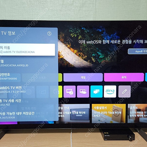 엘지 올레드 42인치 TV LG OLED42C4CNA 팝니다