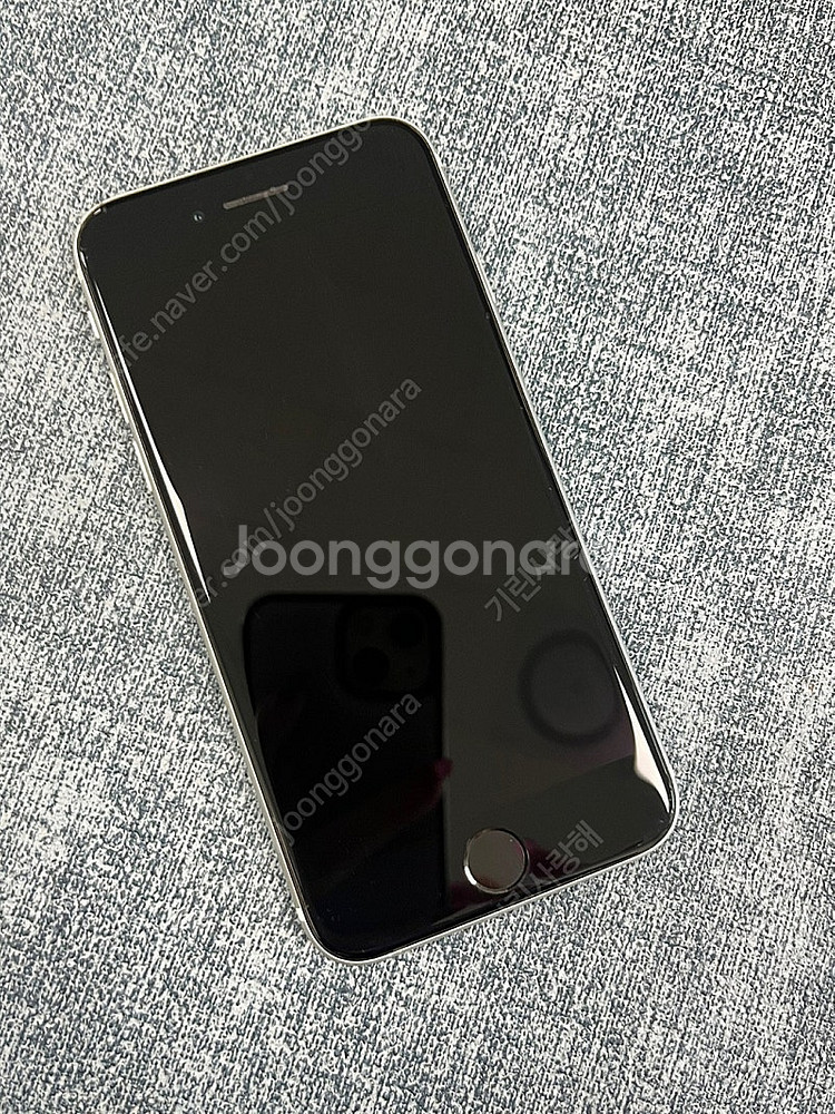 (자급제) 아이폰SE2 화이트 128G 외관 깨끗한폰 ...--1