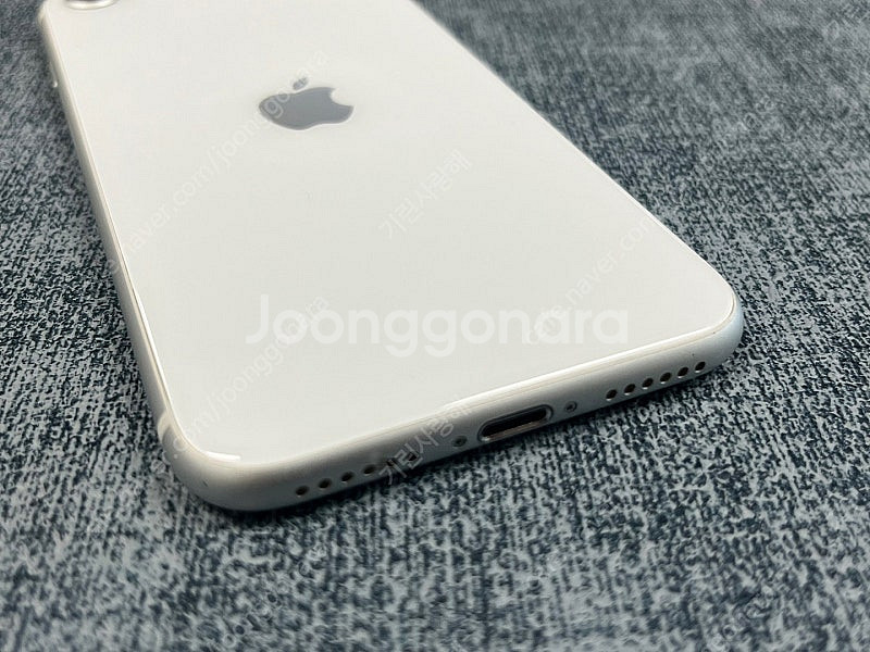 (자급제) 아이폰SE2 화이트 128G 외관 깨끗한폰 ...--8