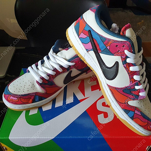 NIKE x Parra SB Dunk Low Pro Abstract Art 사이즈: 280mm 새제품 45만원에 판매합니다.