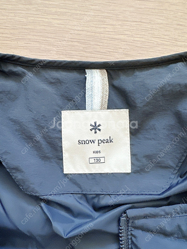 스노우피크키즈경량패딩--2