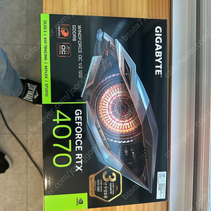 그래픽 카드 GEFORCE RTX4070 신품