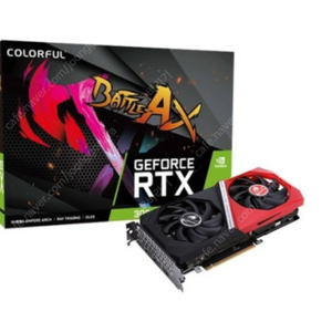 Colorful GeForce RTX 3060 토마호크 DUO V2 D6 12GB LHR (미개봉)