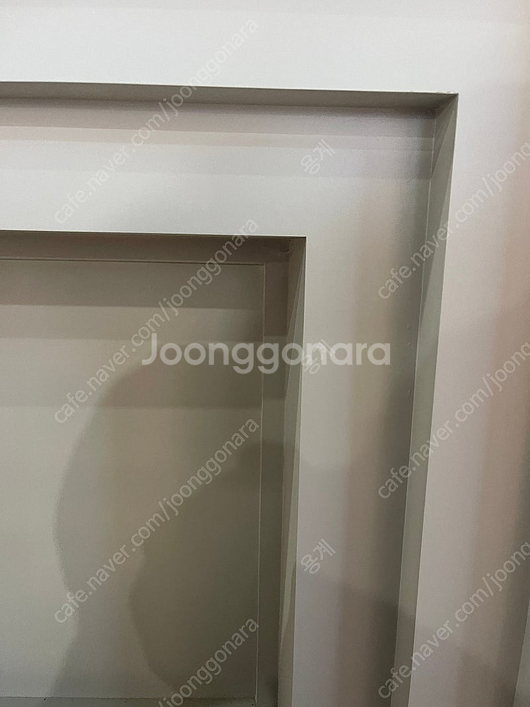 [급처]인테리어 벽난로 선반, 몰딩 기둥 판매--4