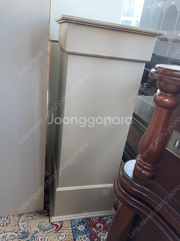 [급처]인테리어 벽난로 선반, 몰딩 기둥 판매--8