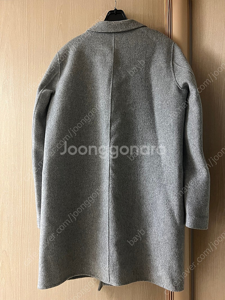 한섬 시스템 울 캐시미어 핸드메이드 코트 하프코트 숏코트 자켓--1