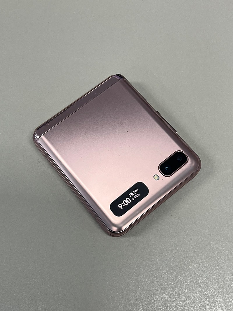 갤럭시Z플립 5G 브론즈 256G 미파손 무잔상 외관 ...--0