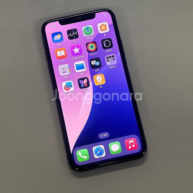 아이폰XS 스페이스그레이색상 256용량 배터리80% 미...--2