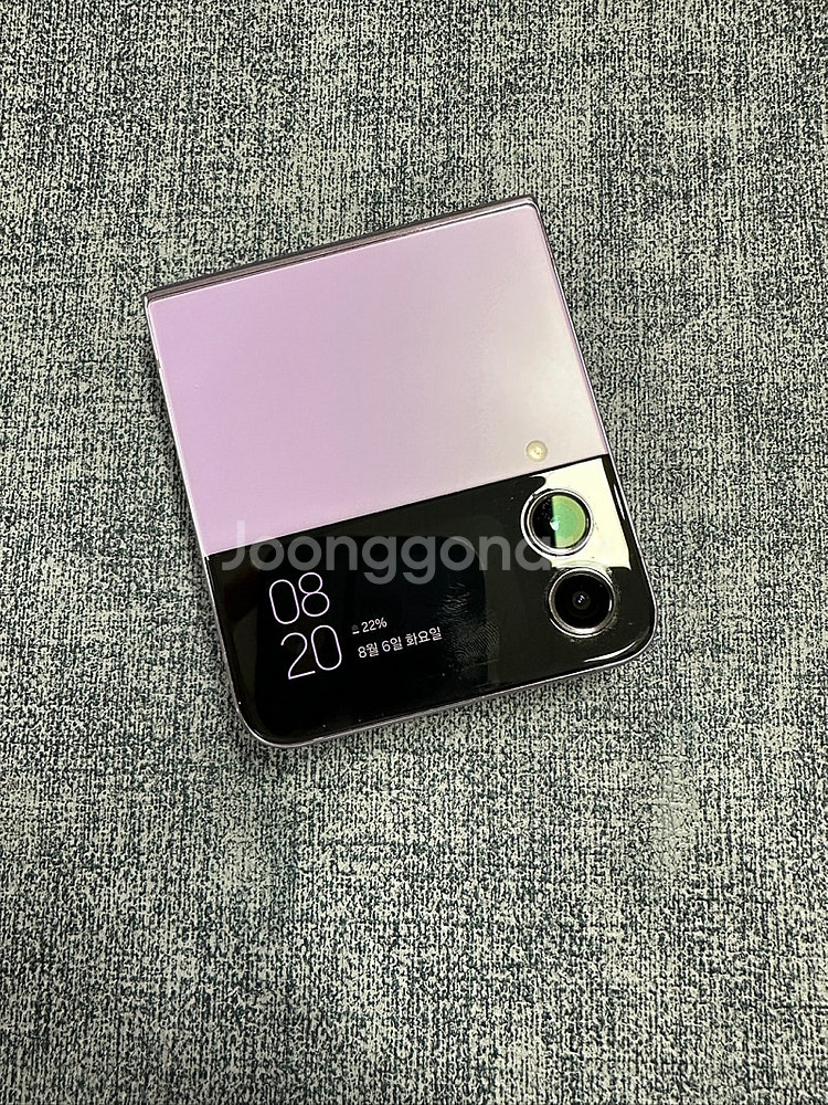 (KT) 갤럭시Z플립4 256G 퍼플 외관A급 미세점 ...--0