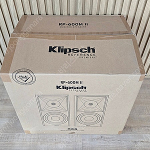 클립쉬 klipsch rp-600m ii 북쉘프 스피커 판매 (신동품) 합니다.