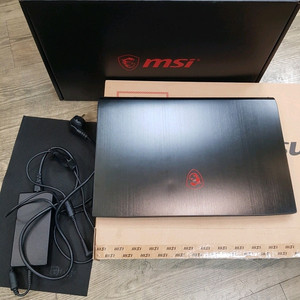 게이밍 노트북 msi gf75 thin 10scsr 박스셋