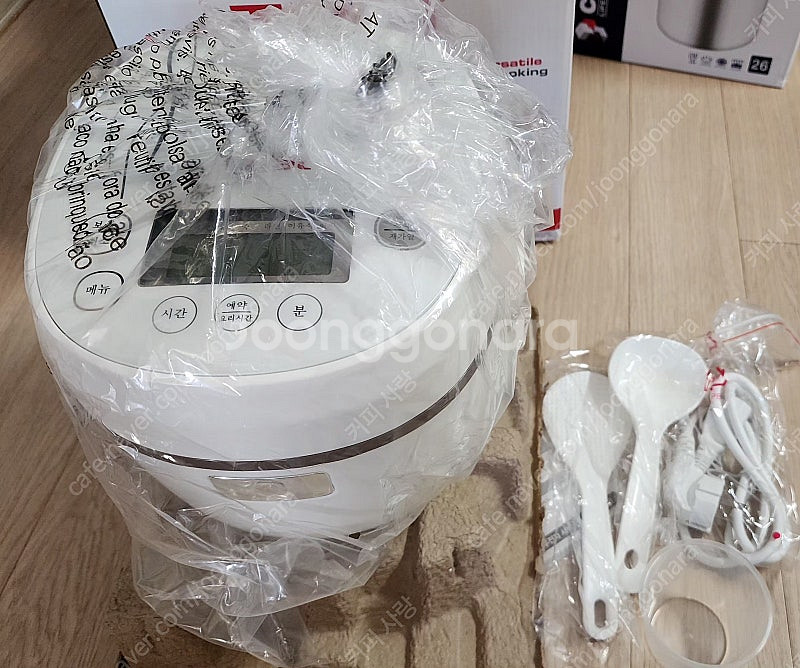 테팔 전기밥솥 멀티쿠커 박스채 미사용 새제품--5
