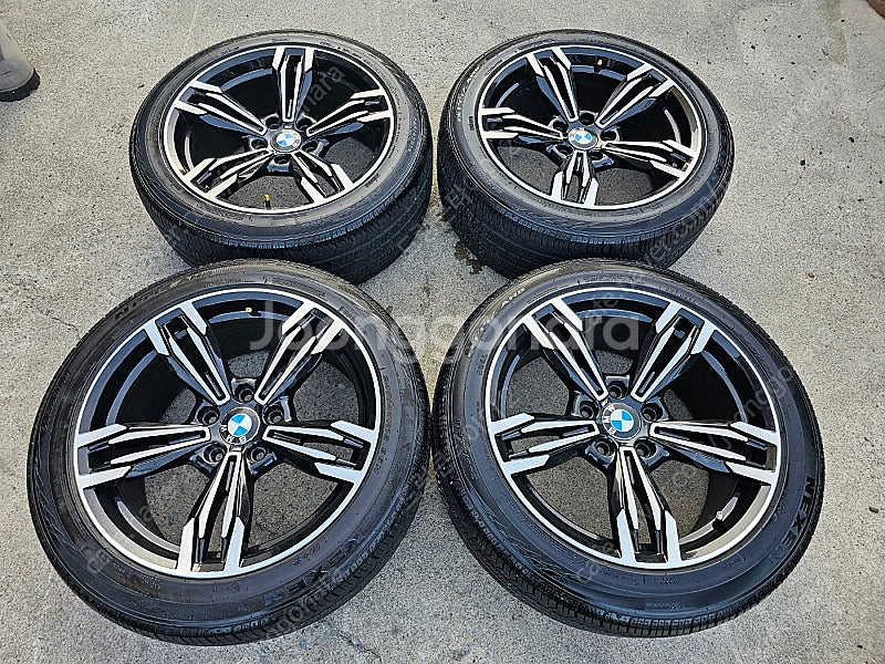 BMW F바디 M6 스타일 18인치 휠타이어 세트 팝니...--0