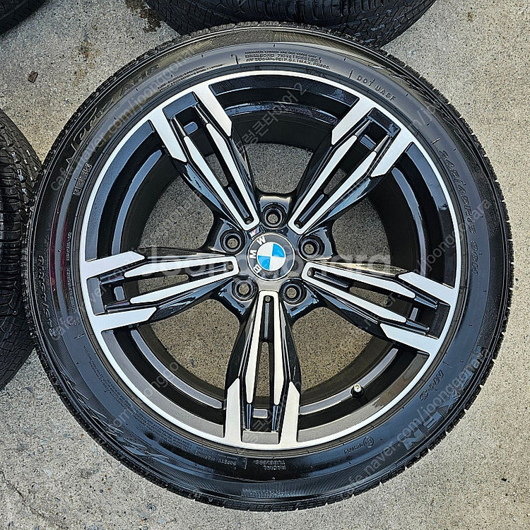 BMW F바디 M6 스타일 18인치 휠타이어 세트 팝니...--2