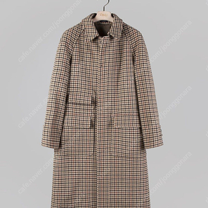 Drake's Gun Club Check Italian Tweed Raglan Coat 드레익스 건클럽 체크 이탈리안 트위드 래글런 코트 (38)