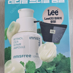 이니스프리 레티놀 시카 흔적 앰플 30ml 기획 lee 파우치 콜라보