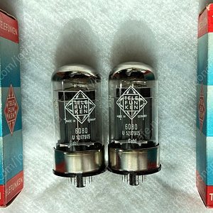 Telefunken 텔레푼켄 6080/6AS7g. 3-Mica/O-O게터 NOS NIB 메치페어 판매