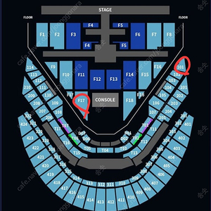 NCT127 엔시티127 콘서트 F17구역 101구역 1석 양도