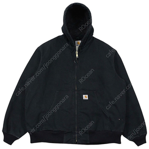 [XL] 2009 Carhartt J140 BLK Duck Active Jacket 칼하트 블랙 덕 액티브 자켓 퀼팅 안감