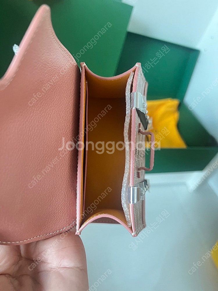 고야드 사이공 스트럭처 나노 한정판 핑크 (새제품)--7