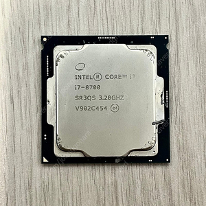 I7 8700 인텔 CPU 판매 8세대 내장그래픽