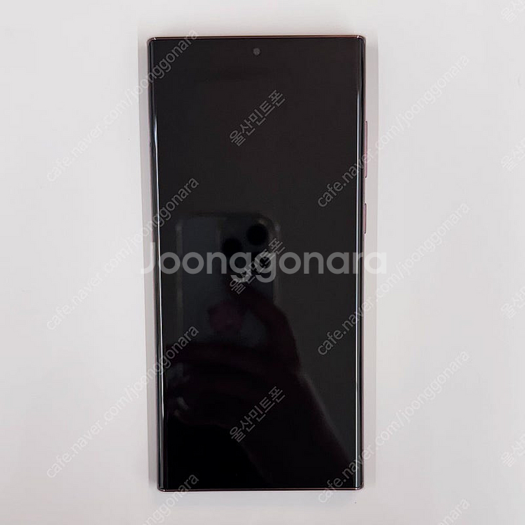갤럭시S22울트라 (S908) 256기가 버건디 무잔상...--1