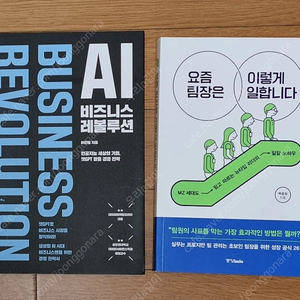 AI 비즈니스 레볼루션/요즘 팀장은 이렇게 일합니다