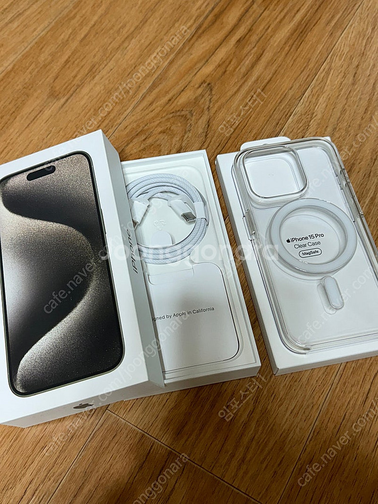 아이폰 15Pro 128GB 판매합니다.(네츄럴티타늄)--6
