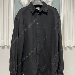 [M] STU 23FW Denim Shirts Black STU OFFICE