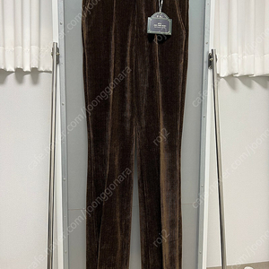 [S] STU 22FW Flared Corduroy Pants Brown STU OFFICE