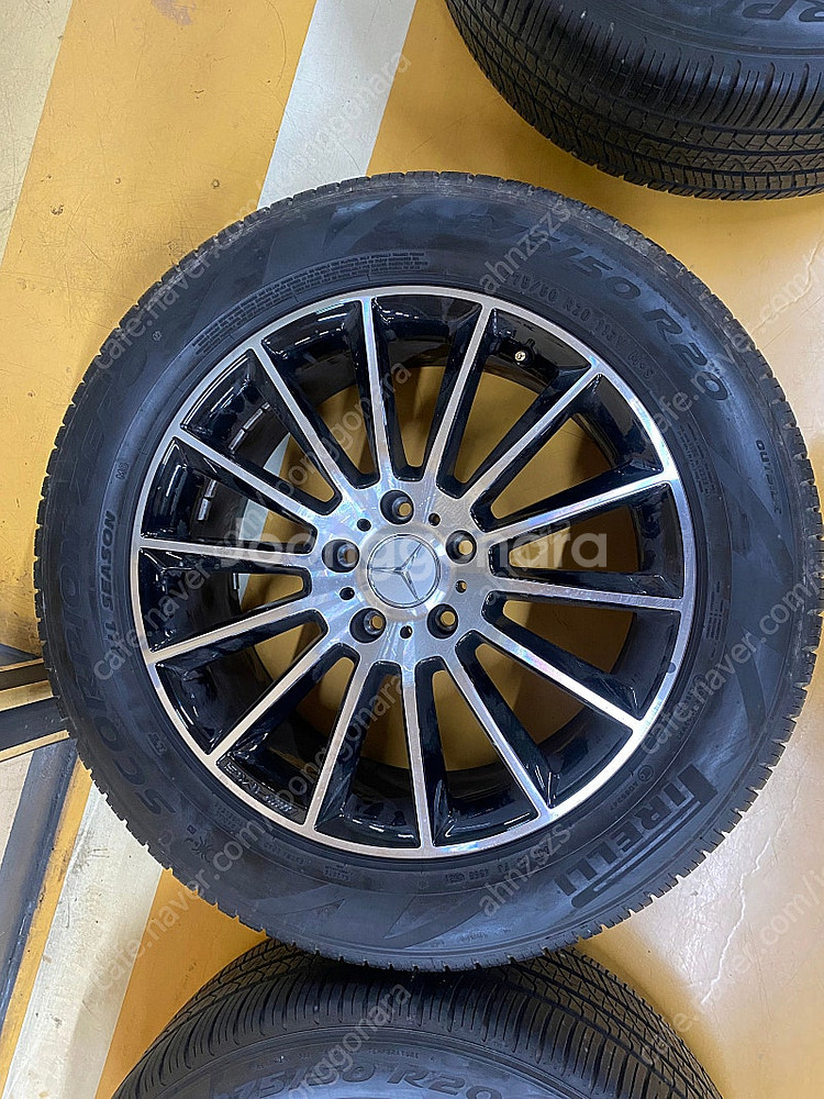 벤츠g400d 한대분 순정 휠타이어 팝니다 (275/50/R20) 거의새거--3