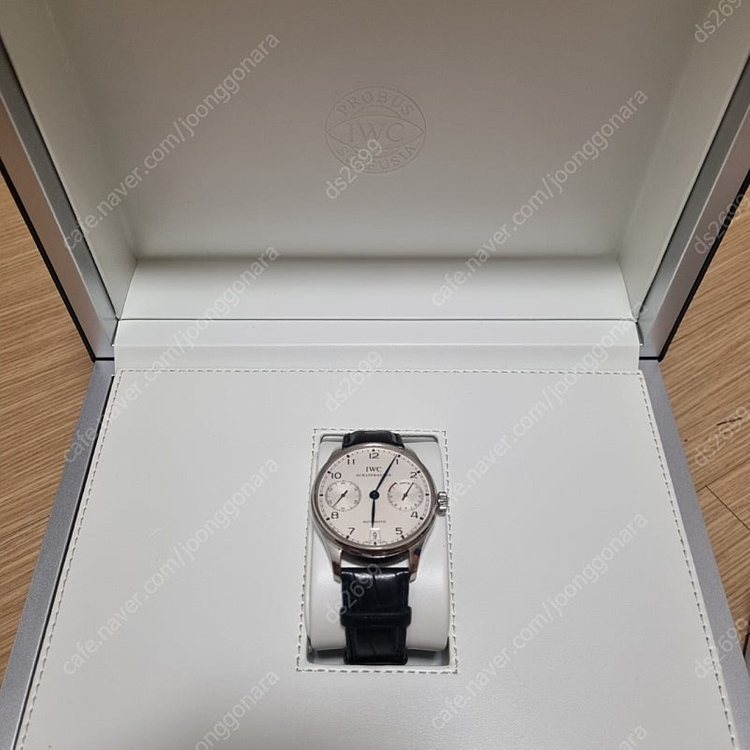 IWC 포르투기저 세븐데이즈(부엉이) 골든핸즈 5001--1