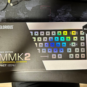 글로리어스 GMMK2 65% 베어본 , XDA 키캡