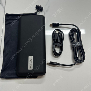 일렉젯 보조배터리 20000mAh + C to C 100W 케이블