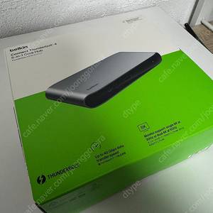 벨킨 썬더볼트 4독 5-in-1 USB-C 도킹 스테이션